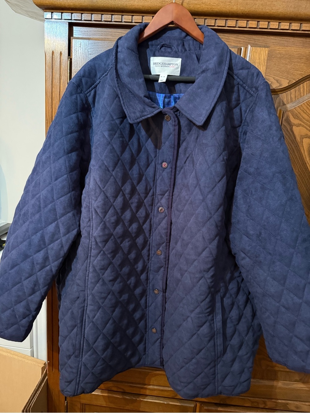 New Bridgehampton Isaac Mizrahi Live Quilted Coat